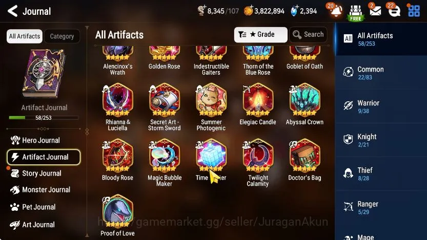 Epic Seven Accounts Mid-Tier Asia Unverif|7ML(Harsetti,HellionLua,kayron,etc)&(Lethe,Fenne,etc)8k 5