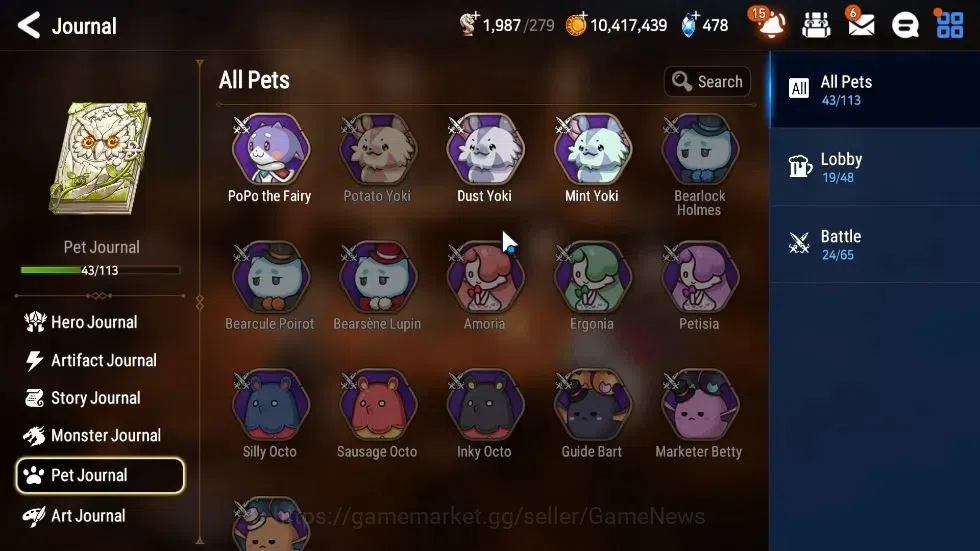 Epic Seven Accounts Starter ASIA Unverif|10 ML(LR Krau,Har Setti,SageBalSezan,RueleOf Light,Etc)+AWHwayung,Rinak,Etc|Auto W 15