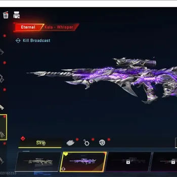 Blood Strike Accounts Collab Skin ASIA|2 ETERNAL: Kala-Whisper,MP7-Tidesong Lv3|1 AOT Gun|2 ULTRA Guns|1 BLEACH,1 AOT