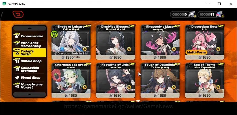 Zenless Zone Zero Accounts Starter ASIA|IK 27|S1 CH1|2 Limit (Ye ShunGuang+Zhao)+1 STD (Rina)|MC WISE|Rate ON|LOG 16