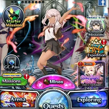Grand Summoners Accounts End-Game Global|Rank 24|5 Ascend, 1 TW|(Summer Sakura)+TW, Chloe, Imperial Form Illya, Metal Armor