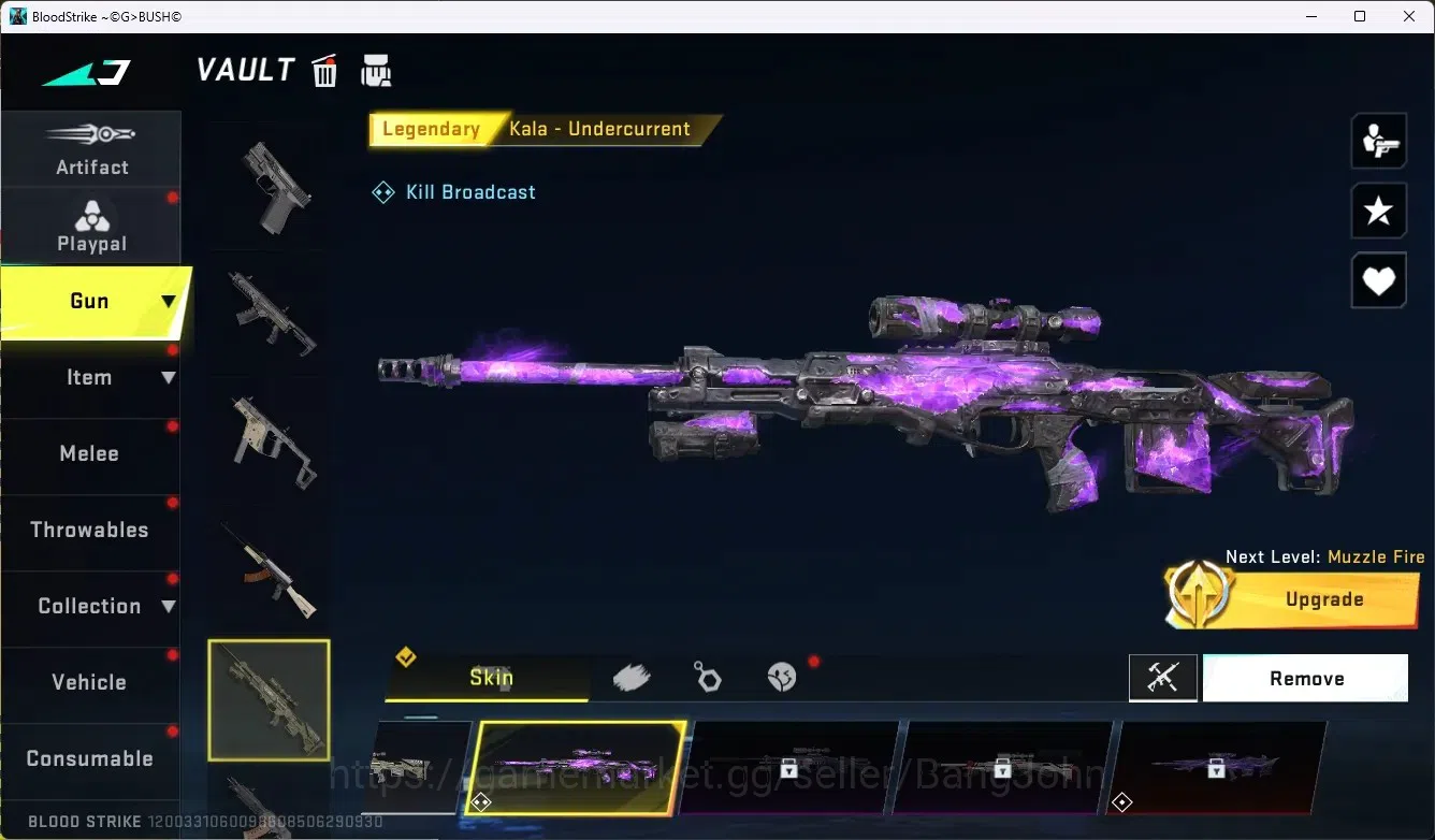 Blood Strike Accounts ASIA | Eternal AUG - Empyrean | Legendary Kala - U image 2