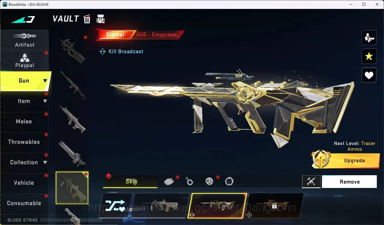 Blood Strike Accounts ASIA | Eternal AUG - Empyrean | Legendary Kala - U image 3
