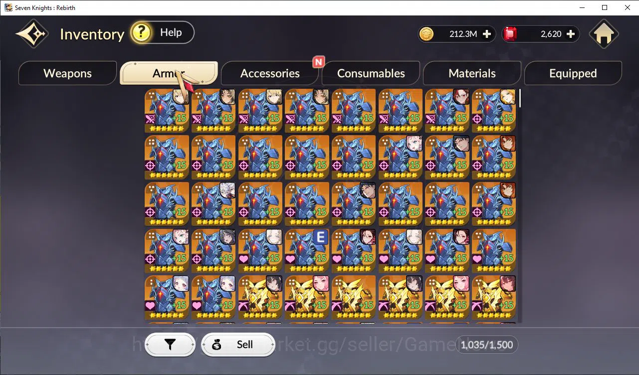 Seven Knights Re:Birth Accounts Global SEA ENDGAME|Full Ex-7k[RosieTC1,GelidusTC1, image 14