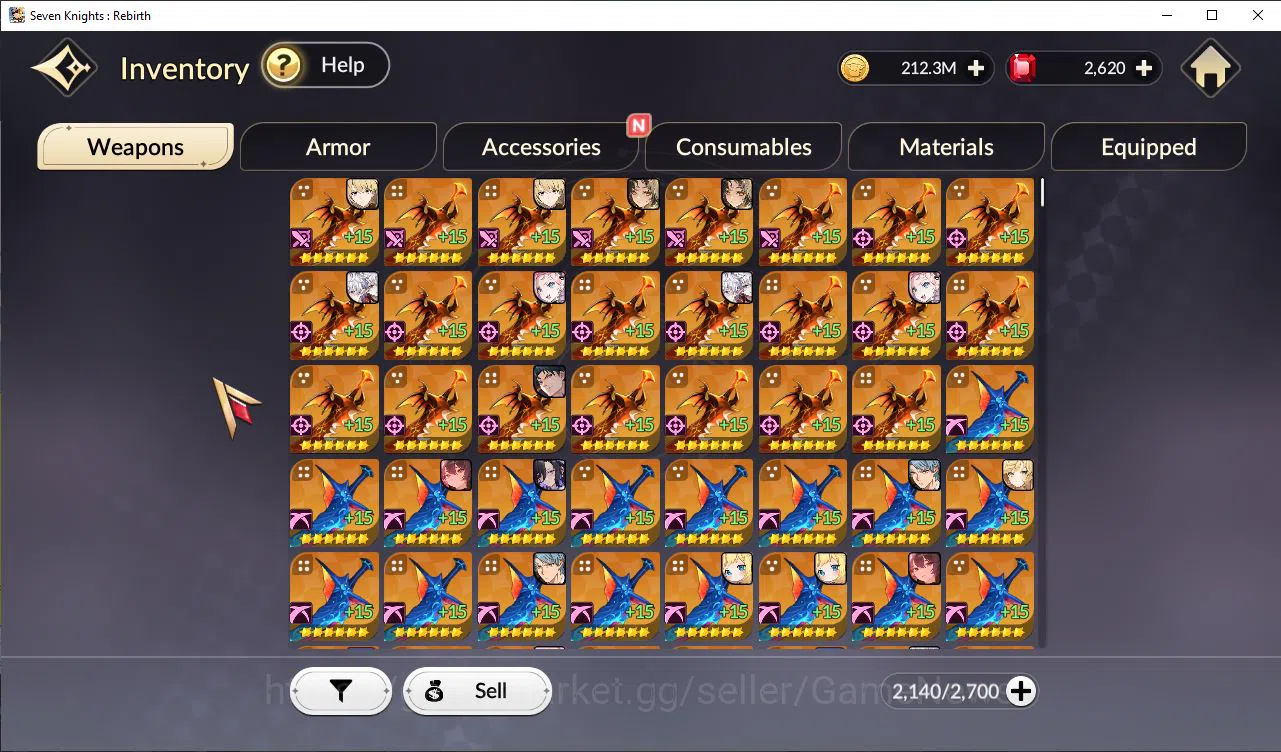 Seven Knights Re:Birth Accounts Global SEA ENDGAME|Full Ex-7k[RosieTC1,GelidusTC1, image 15