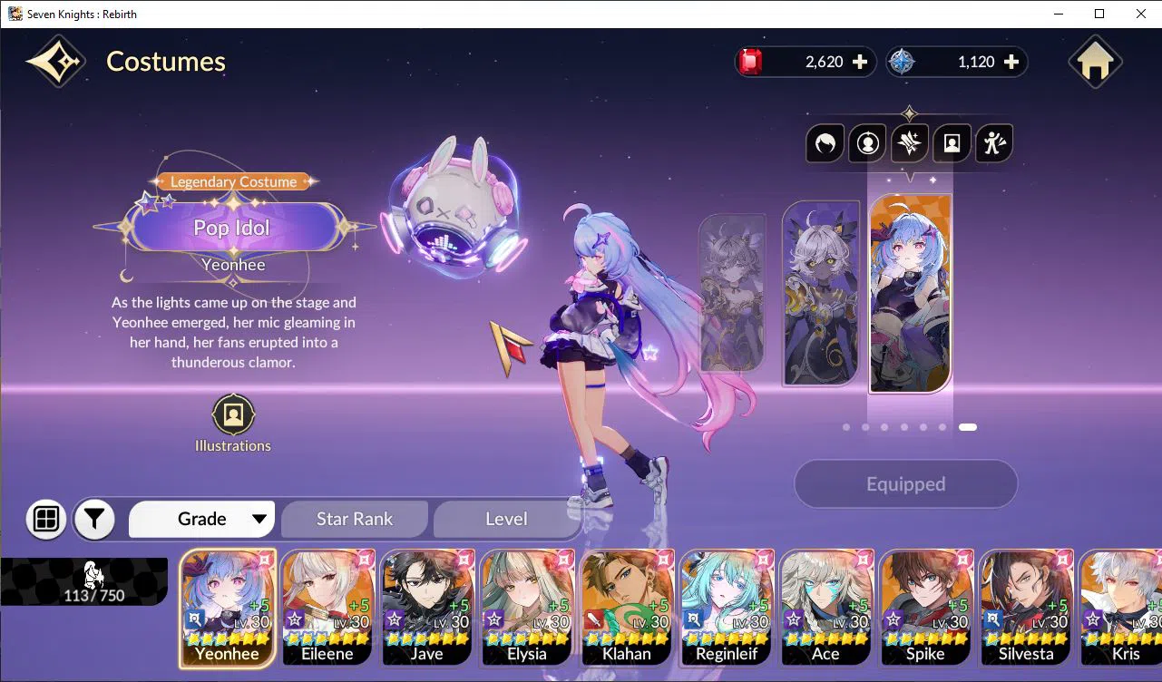 Seven Knights Re:Birth Accounts Global SEA ENDGAME|Full Ex-7k[RosieTC1,GelidusTC1, image 17