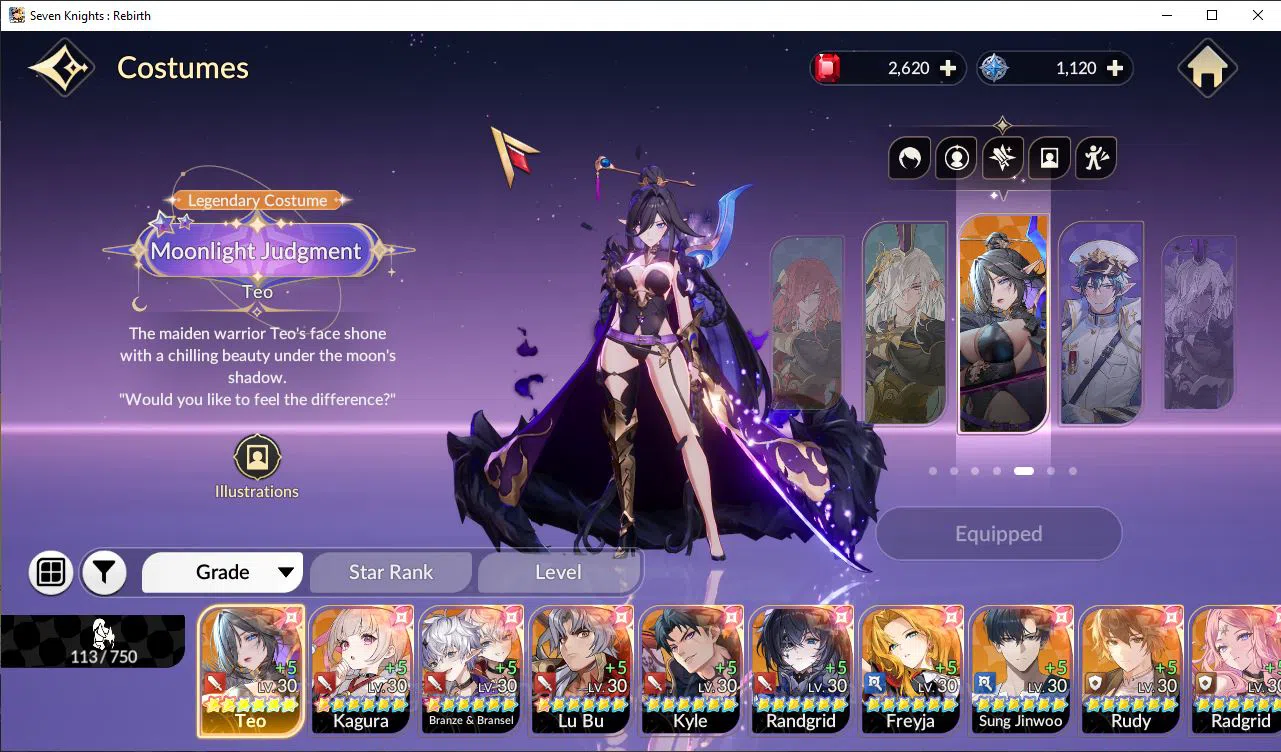 Seven Knights Re:Birth Accounts Global SEA ENDGAME|Full Ex-7k[RosieTC1,GelidusTC1, image 18