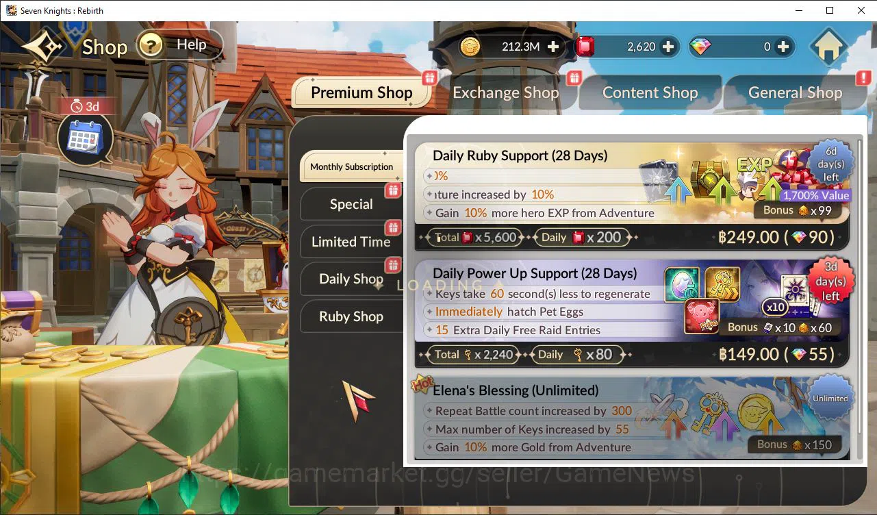 Seven Knights Re:Birth Accounts Global SEA ENDGAME|Full Ex-7k[RosieTC1,GelidusTC1, image 19