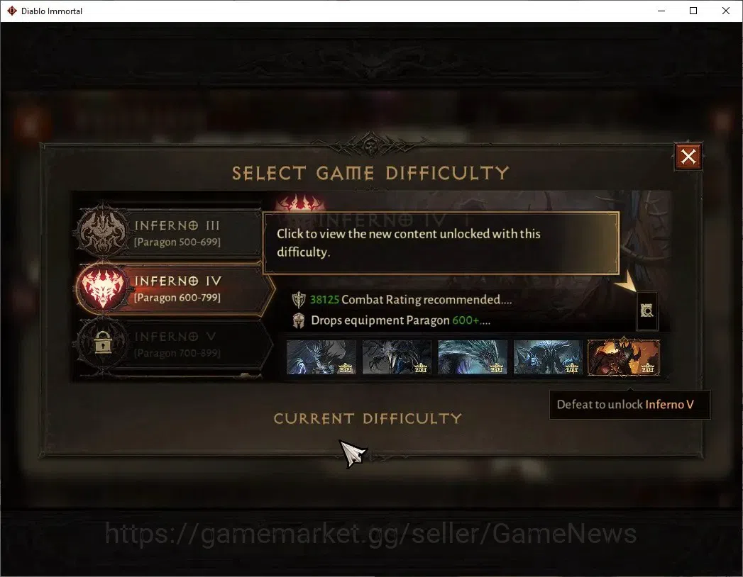 Diablo Immortal Accounts NA-Chain Of Honor |CS ON |Lv60(822) Demon Hunter | image 14