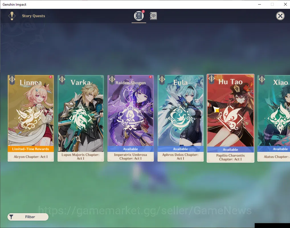 Genshin Impact Accounts ASIA|AR 51|5 Limited +2(*5Weapon)|Nahida,Furina,Ye image 4