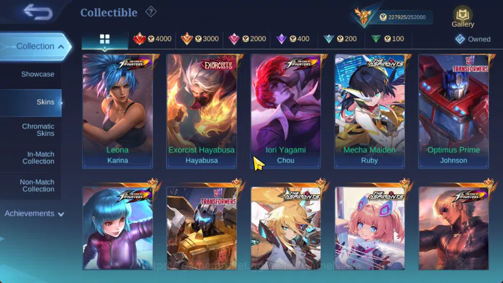 Mobile Legends: Bang Bang Accounts Hero 131 Skin 548|High Immo 172|Legend[Alpha,Franc image 6