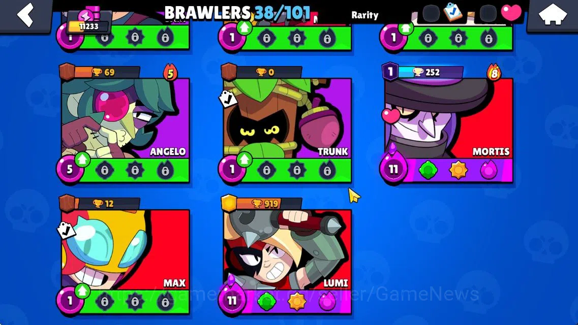 Brawl Stars Accounts 11233 Trophy|140 Gem|38 Brawler 7 MAX Lvl 3 Myth:  image 7