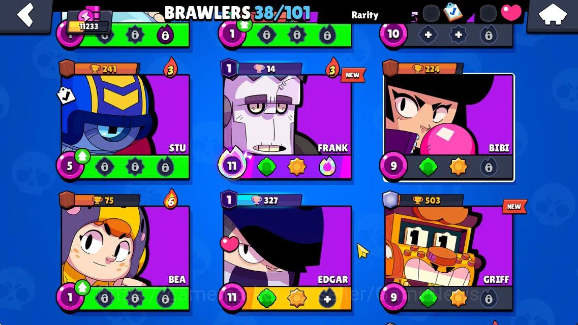 Brawl Stars Accounts 11233 Trophy|140 Gem|38 Brawler 7 MAX Lvl 3 Myth:  image 9