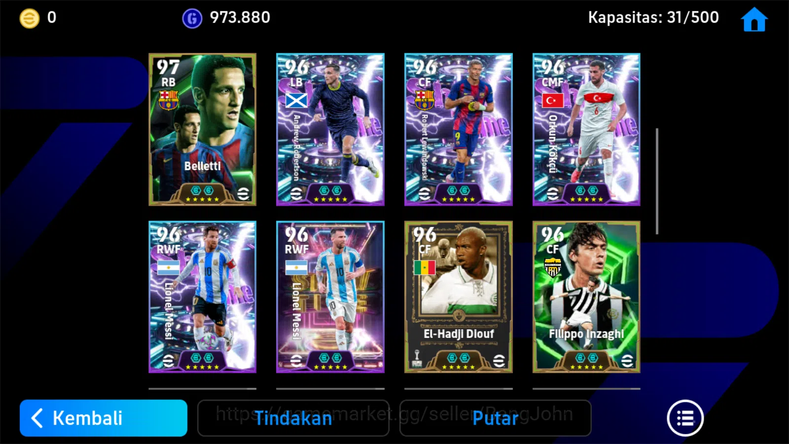 eFootball Accounts Others Power 3188 | suarez epic db | joey pelussy showtime | sergio busquests epic db  EFB663B 5
