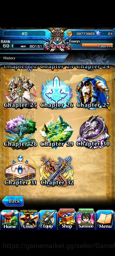 Grand Summoners Accounts Global |Rank 69|29 Ascend+9 TW|[Touma,Fren,Frieren image 7