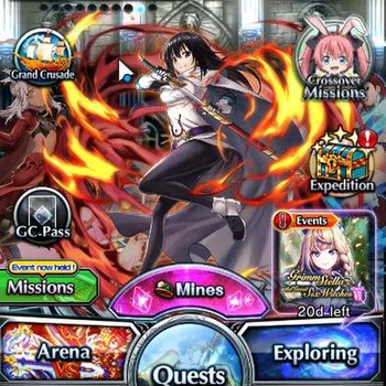 Grand Summoners End-Game Global |Rank 69|29 Ascend+9 TW|[Touma,Fren,Frieren image 1