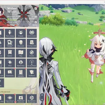 Genshin Impact Others ASIA|AR 57|8 Limit+ 1Sign(4*5Wp)|Flins+Sign,Arlecc image 1