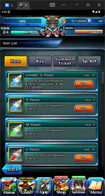 Grand Summoners Accounts Others GLOBAL|3 Ascend|Saint Roy,Oni Kirisame,Sayaka Miki TW,etc|Take mail|check SS|GS106B 2