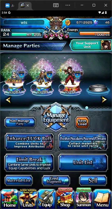 Grand Summoners Accounts Others GLOBAL|3 Ascend|Saint Roy,Oni Kirisame,Sayaka Miki TW,etc|Take mail|check SS|GS106B 5