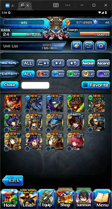 Grand Summoners Accounts Others GLOBAL|3 Ascend|Saint Roy,Oni Kirisame,Sayaka Miki TW,etc|Take mail|check SS|GS106B 7