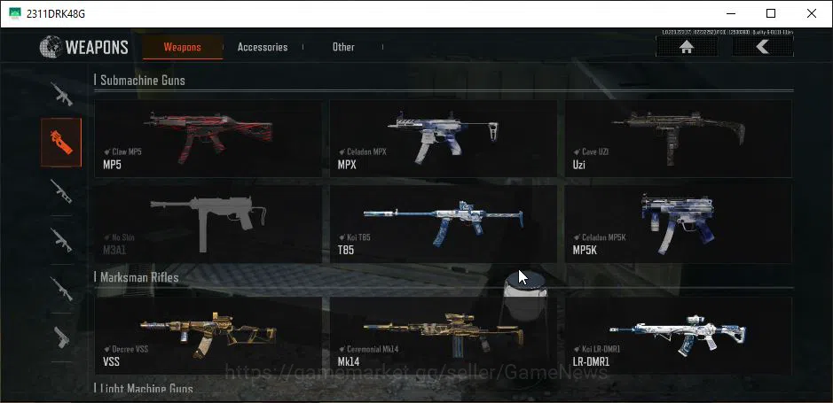 Arena Breakout Accounts Mid-Tier [MOBILE] Lv30|SV 17M|CV 2M|Urban Sports|Legend LR AR2 Koi,Decree VSS,Ceremonial MK14,Etc|CN 6