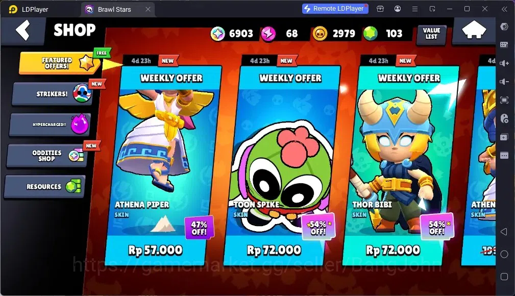 Brawl Stars Accounts Global | 21 Brawler|3 Max Hypercharge(Shelly,Colt, image 4