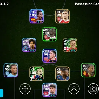 eFootball Accounts Legends & Iconic Players Mobile|PW 3115|Vitinha ShowT,Fabio Cannavaro Epic,New Ferran Torres,Steven