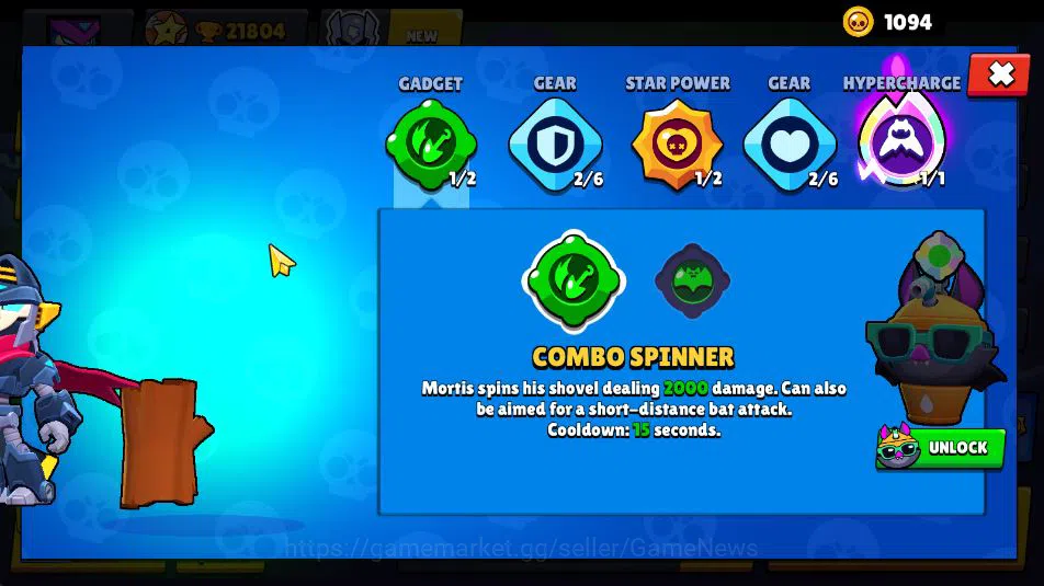 Brawl Stars Accounts 21804 Thropy|83 Brawler 19 Max Lvl|3 Hypercharge(Dustin,Godzilla,S Rico) 3 Legend, 4 Myth, etc|Take 5
