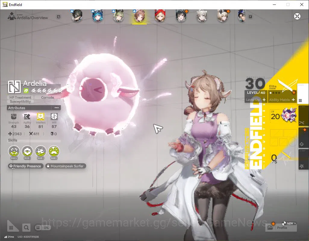 Arknights: Endfield Accounts ASIA|Lv23|SSR 6