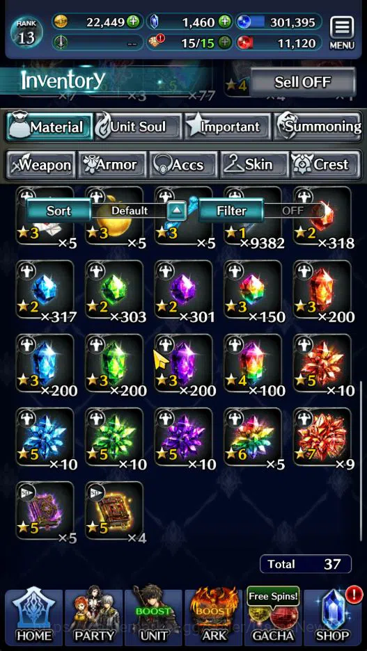 Last Cloudia Accounts GLOBAL|Rank 13|Top Tier Unit [Arkh King O Dragons, image 10