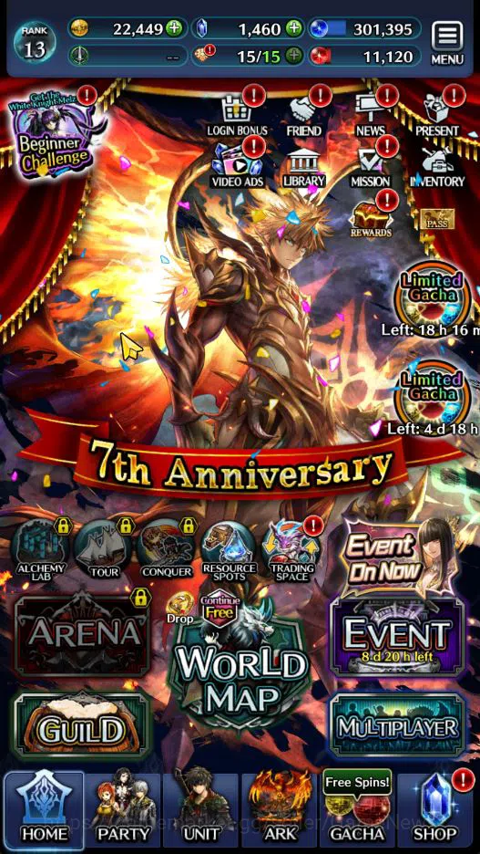 Last Cloudia Accounts GLOBAL|Rank 13|Top Tier Unit [Arkh King O Dragons, image 5
