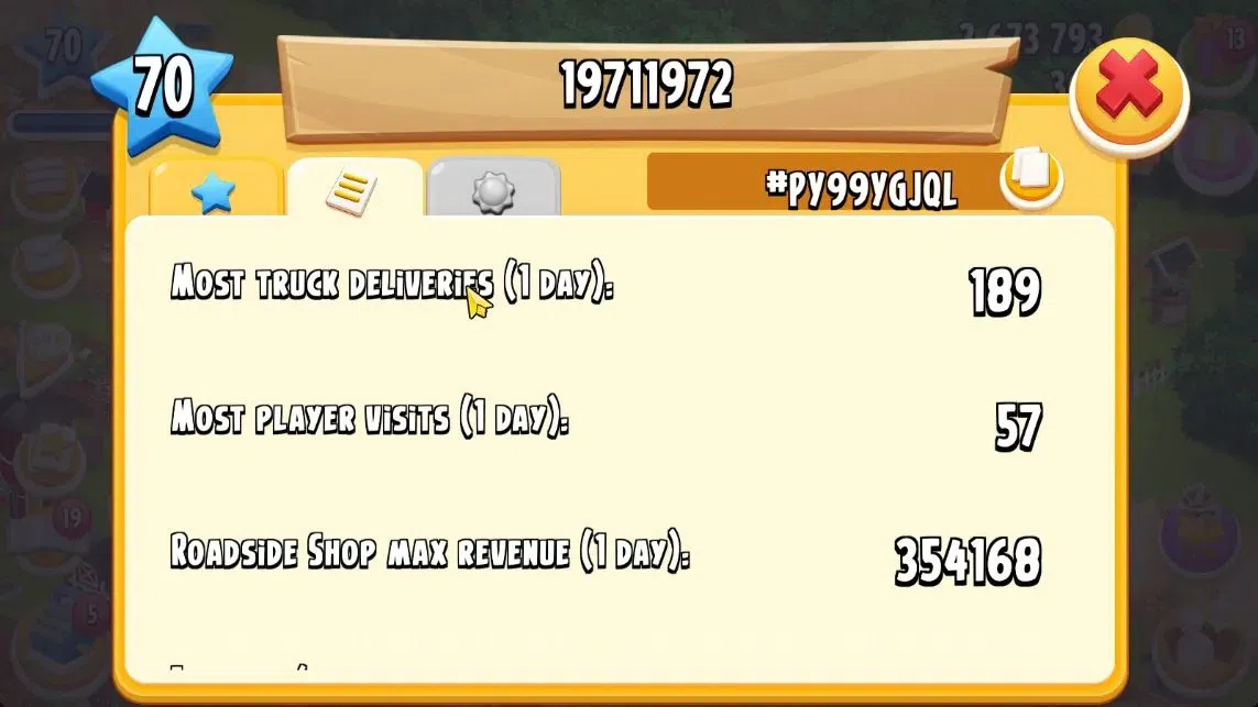 Hay Day Accounts Level 70 | Barn Storage 3000 + Silo Storage 1000 | 3,6M Coins,365 Dm |CN ON|Log Supercell ID|Take 16