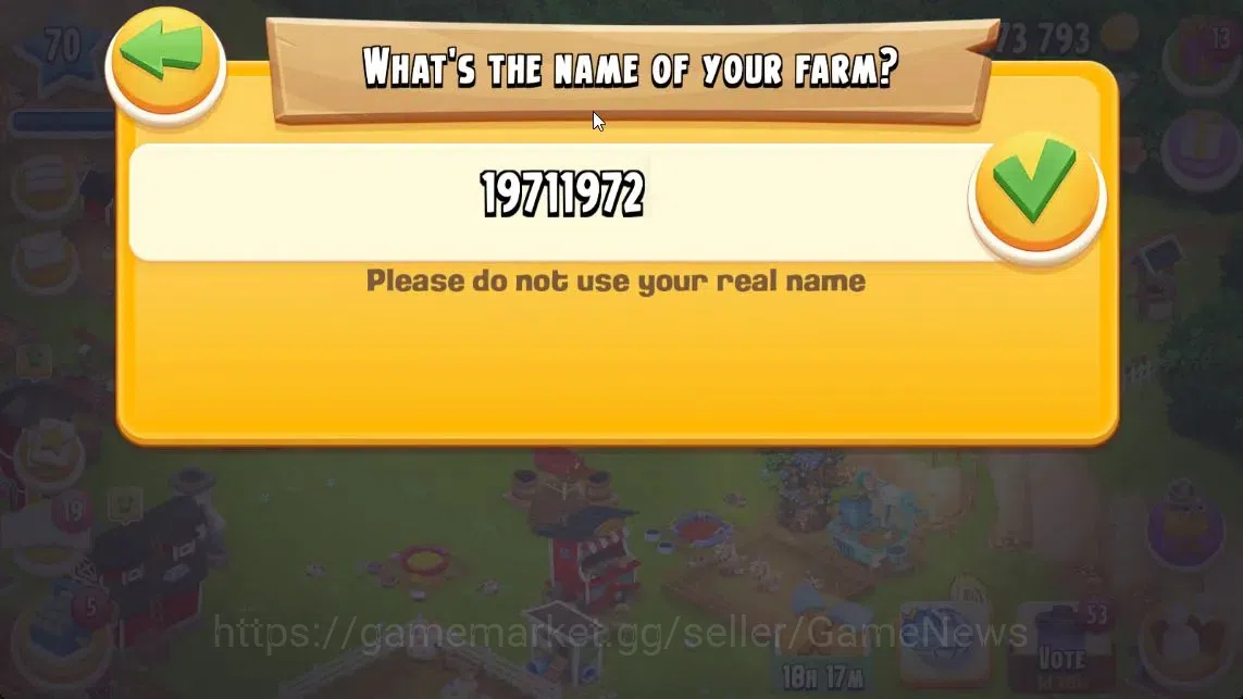 Hay Day Accounts Level 70 | Barn Storage 3000 + Silo Storage 1000 | 3,6M Coins,365 Dm |CN ON|Log Supercell ID|Take 17