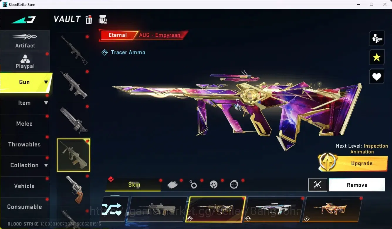 Blood Strike Accounts ASIA|2 Eternal Gun|8 Collab Gun[TR/7DS/AOT]|3 Limi image 10