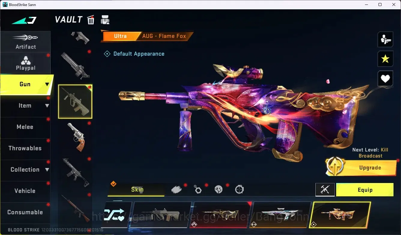 Blood Strike Accounts ASIA|2 Eternal Gun|8 Collab Gun[TR/7DS/AOT]|3 Limi image 12