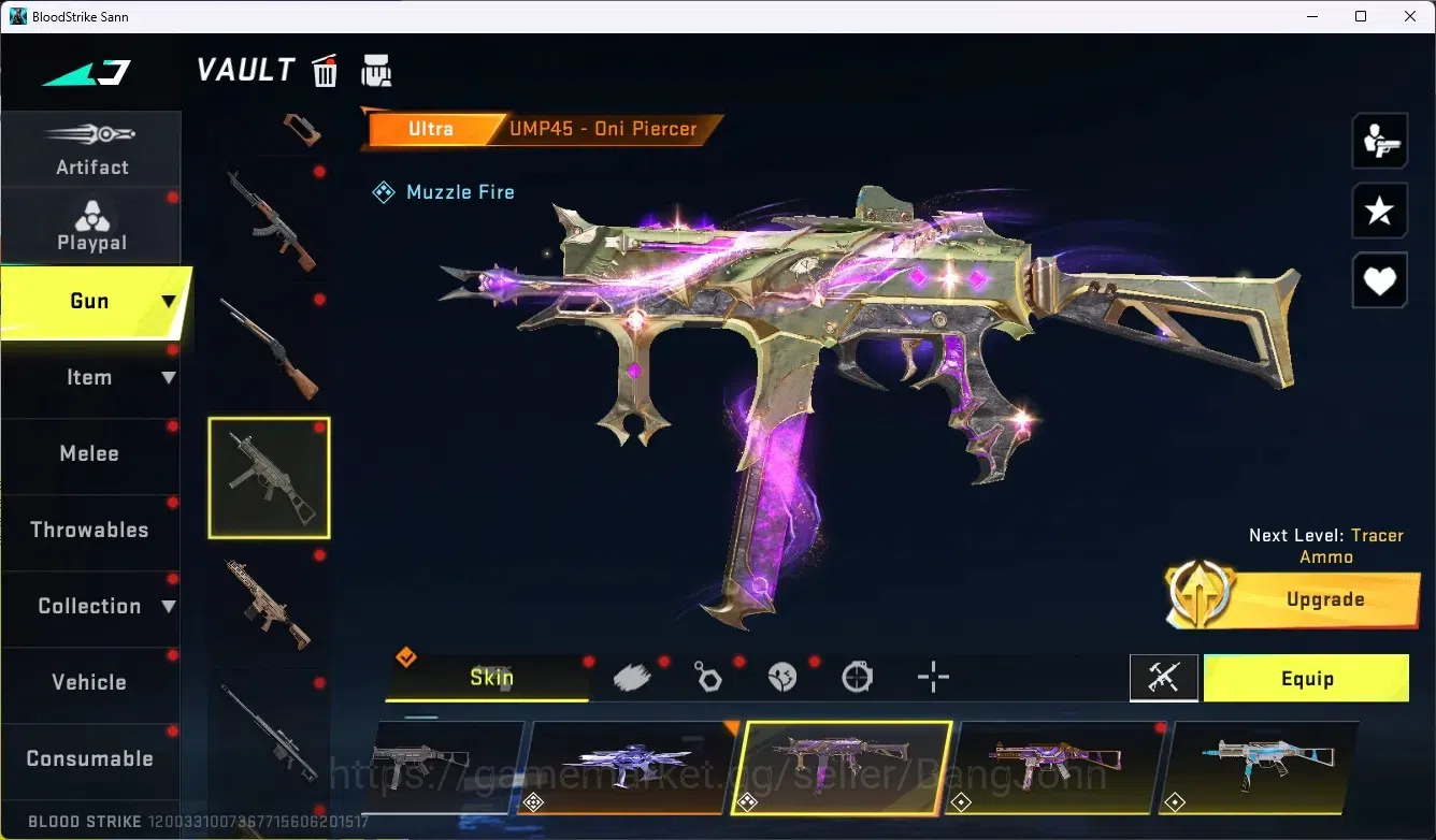 Blood Strike Accounts ASIA|2 Eternal Gun|8 Collab Gun[TR/7DS/AOT]|3 Limi image 20