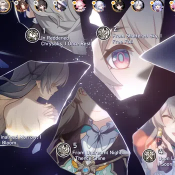 Honkai Star Rail End Game ASIA | TL 70 | Firefly E6 ,The Dahlia, Fugue, Evan image 1