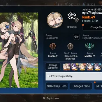 Epic Seven Accounts Mid-Tier Asia Unverif | 7 ML (R&L,Lisette,DD Ray,RO Light,Etc.)|SS 15.2K|Stigma 159K|Log Stove|EP7575B