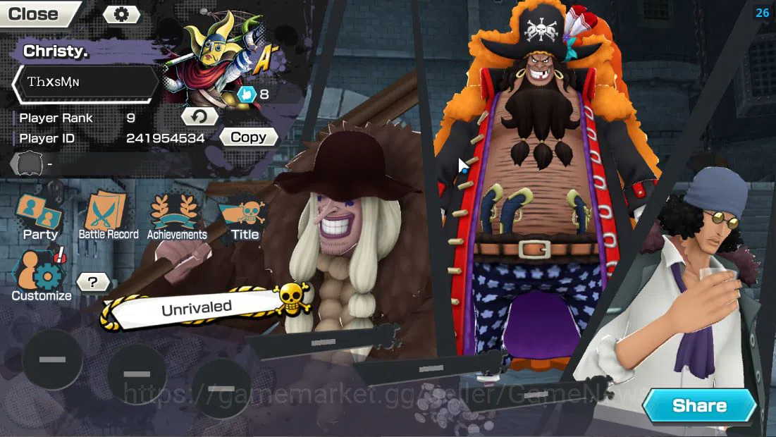 One Piece Bounty Rush Accounts Global|5 EX| T4E D.Teach,T5E St.Jaygarcia,AMS [Bor image 2
