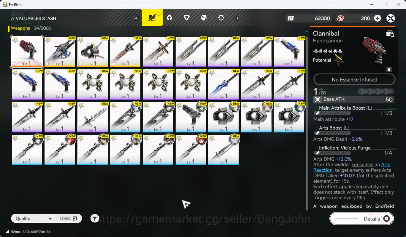 Arknights: Endfield Accounts Starter Fresh | NA/EU | New Horizons On | Day 1 Si image 4