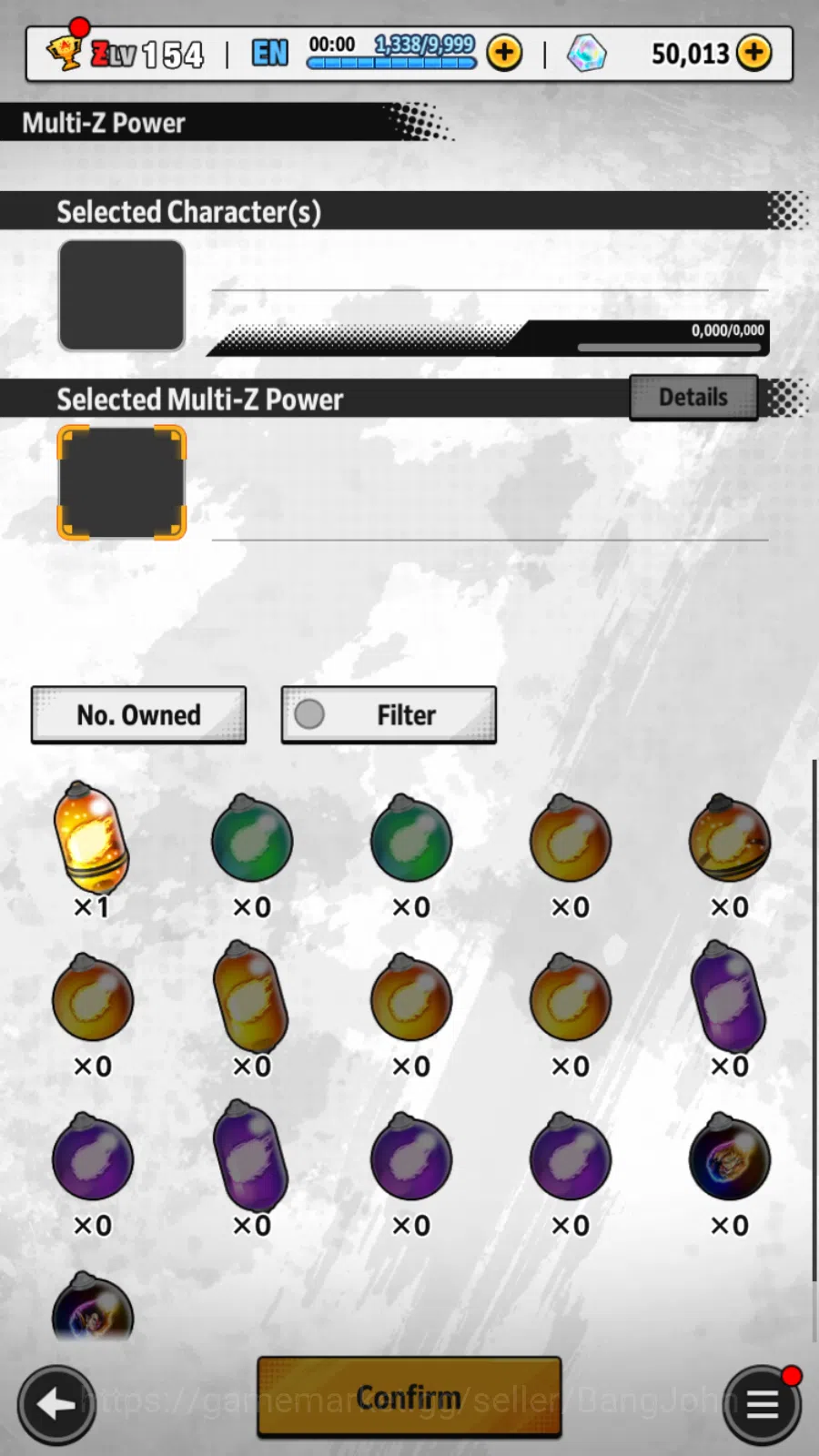 Dragon Ball Legends Accounts 4,3M Total Power|Lvl 154|50k CC|1LR|SS3 Goku (Mini image 4