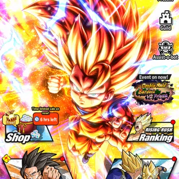 Dragon Ball Legends Others 4,3M Total Power|Lvl 154|50k CC|1LR|SS3 Goku (Mini image 1