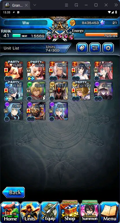 Grand Summoners Accounts [GLOBAL] Rank 41 | 13 Ascend | Houka Inumuta TW |  image 3