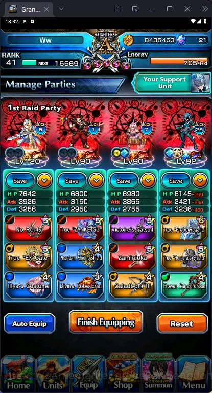 Grand Summoners Accounts [GLOBAL] Rank 41 | 13 Ascend | Houka Inumuta TW |  image 4