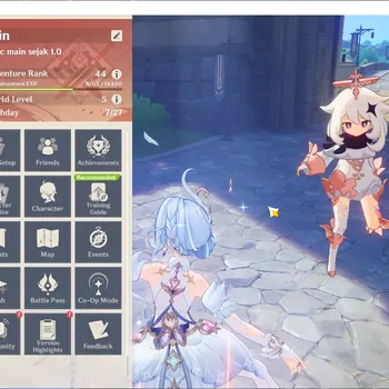 Genshin Impact Accounts Starter ASIA|AR 44 | Starter Odette C1, Diluc,Mizuki|Selector Available|Low Explore|MC Aether|Check