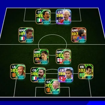 eFootball Accounts High-End Yamal 107| Baggio 107| Inzaghi 105| Bonucci 106| Schmeichel 107| Ekitike 105| Gerrard 103