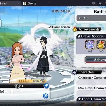 Bleach: Brave Souls Accounts Starter Global |36K BP+7K Orb|Fresh Story|Rangiku Sw23,Zangetsu Speed,Orihime TYBW24,Byakuya