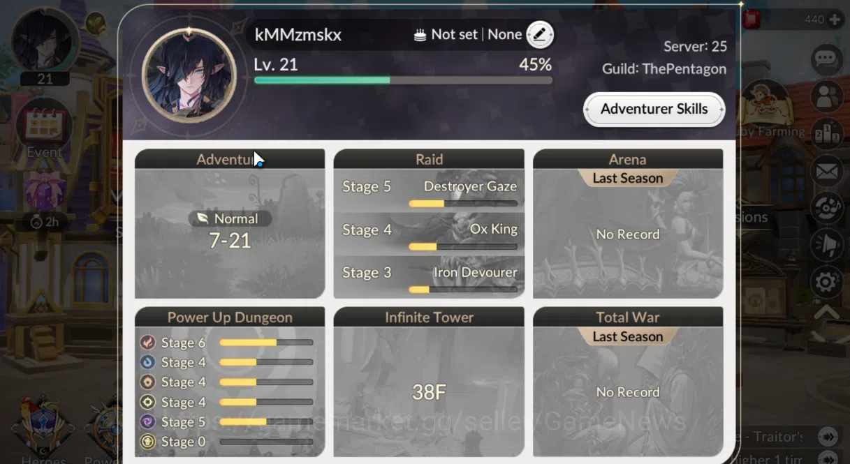 Seven Knights Re:Birth Accounts Re:BIRTH [Global Best Starter] 6 Legendary (Teo T1 image 10