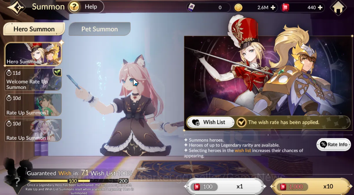 Seven Knights Re:Birth Accounts Re:BIRTH [Global Best Starter] 6 Legendary (Teo T1 image 8