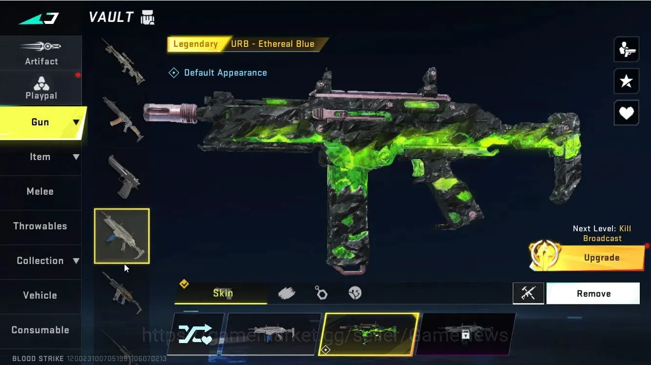 Blood Strike Accounts ASIA|Collab [MCX-EVA-0]|Legendary [ETHAN-Codebreak image 6
